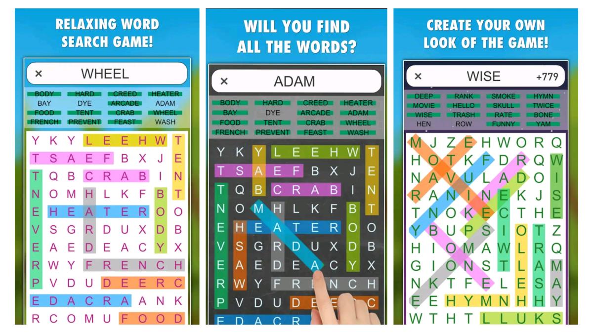 Word Search Games (Multilingual)